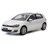 [OEM] 1:18 Volkswagen 2012 Golf Mk7 White Model Car Die-Cast