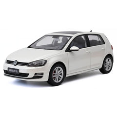 [OEM] 1:18 Volkswagen 2012 Golf Mk7 White Model Car Die-Cast