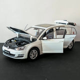 [OEM] 1:18 Volkswagen 2012 Golf Mk7 White Model Car Die-Cast