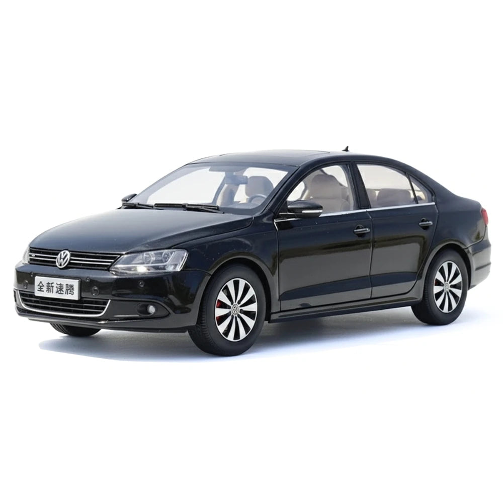 [OEM] 1:18 Volkswagen 2012 Jetta svart modellbil Die-Cast