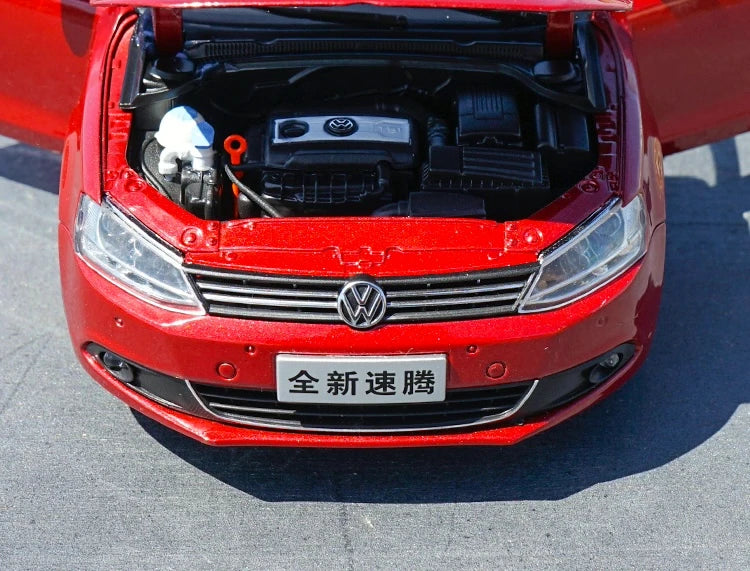 [OEM] 1:18 Volkswagen 2012 Jetta Red Model Car Die-Cast