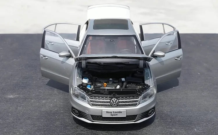 [OEM] 1:18 Volkswagen 2012 Lavida Sport Silver Model Car Die-Cast