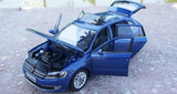 [OEM] 1:18 Volkswagen 2013 Gran Lavida Blue Model Car Die-Cast