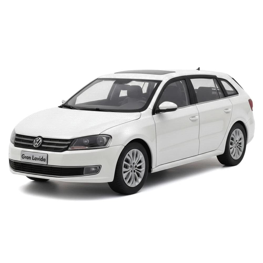 [OEM] 1:18 Volkswagen 2013 Gran Lavida White Model Car Die-Cast