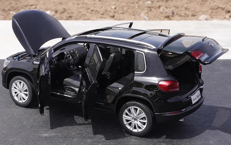 [OEM] 1:18 Volkswagen 2014 Tiguan Black Model Car Die-Cast