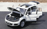 [OEM] 1:18 Volkswagen 2014 Tiguan White Model Car Die-Cast