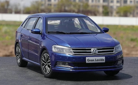[OEM] 1:18 Volkswagen 2015 Gran Lavida Blue Model Car Die-Cast
