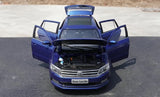 [OEM] 1:18 Volkswagen 2015 Gran Lavida blå modellbil Die-Cast