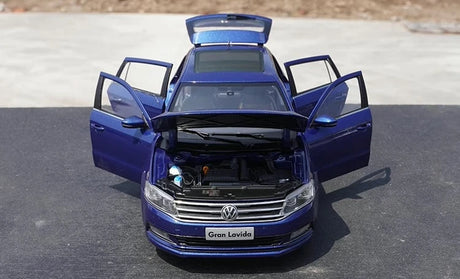 [OEM] 1:18 Volkswagen 2015 Gran Lavida Blue Model Car Die-Cast