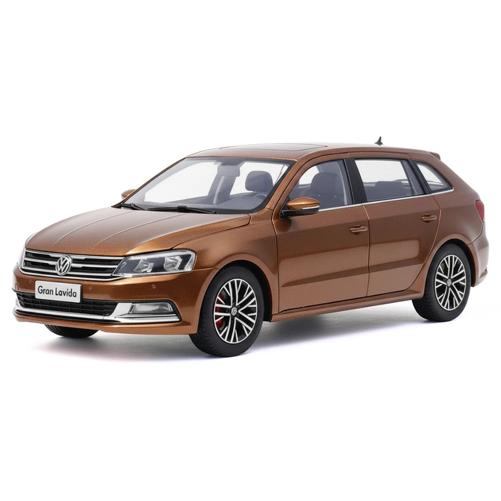 [OEM] 1:18 Volkswagen 2015 Gran Lavida Brown Model Car Die-Cast
