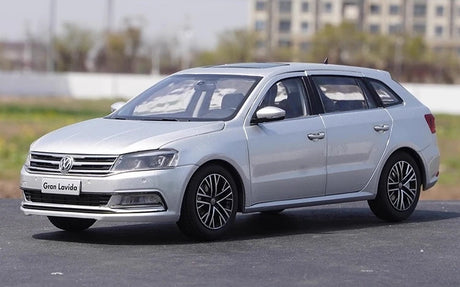 [OEM] 1:18 Volkswagen 2015 Gran Lavida Silver Model Car Die-Cast