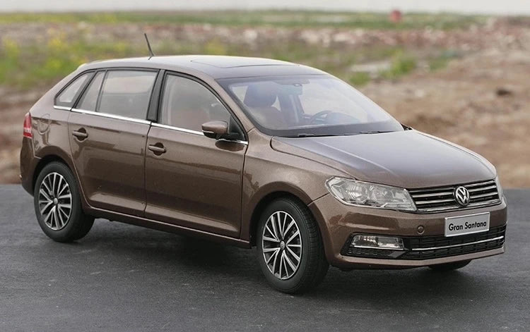 [OEM] 1:18 Volkswagen 2015 Gran Santana marron voiture miniature Die-Cast