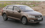 [OEM] 1:18 Volkswagen 2015 Gran Santana Brown Model Car Die-Cast