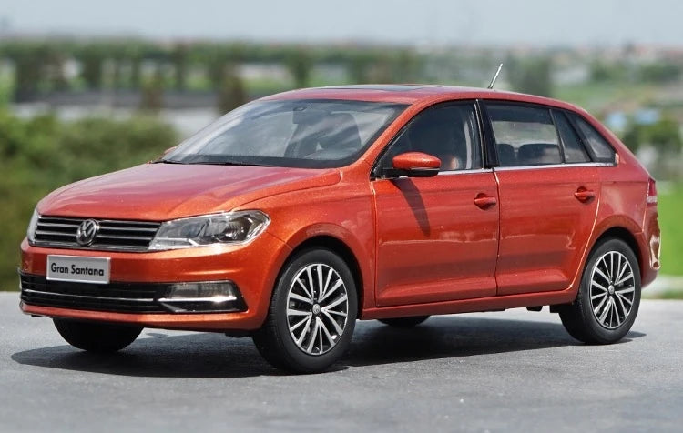 [OEM] 1:18 Volkswagen 2015 Gran Santana Orange Model Car Die-Cast