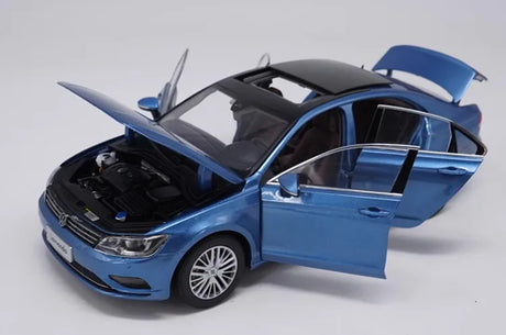 [OEM] 1:18 Volkswagen 2015 Lamando Blue Model Car Die-Cast