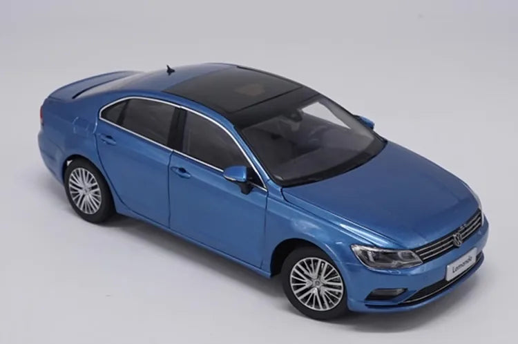 [OEM] 1:18 Volkswagen 2015 Lamando Blue Model Car Die-Cast