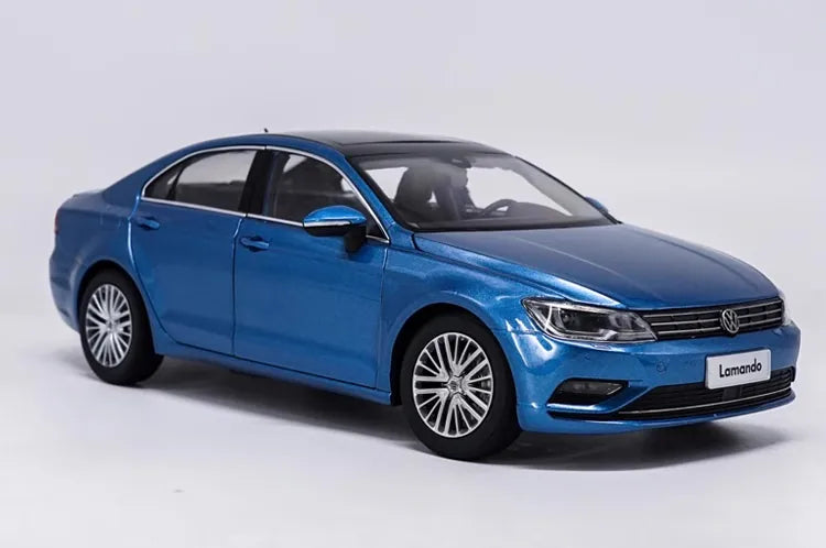[OEM] 1:18 Volkswagen 2015 Lamando Blue Model Car Die-Cast
