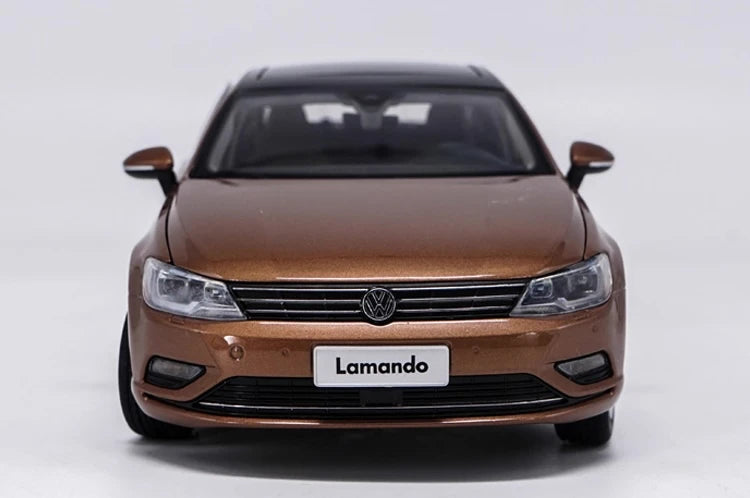 [OEM] 1:18 Volkswagen 2015 Lamando Brown Model Car Die-Cast