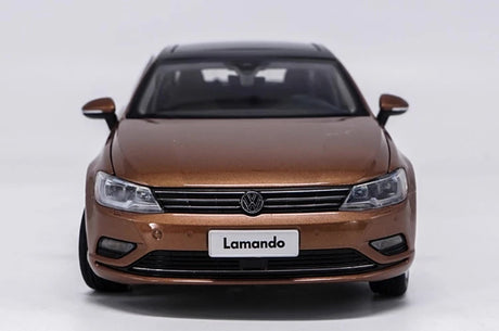 [OEM] 1:18 Volkswagen 2015 Lamando Brown Model Car Die-Cast