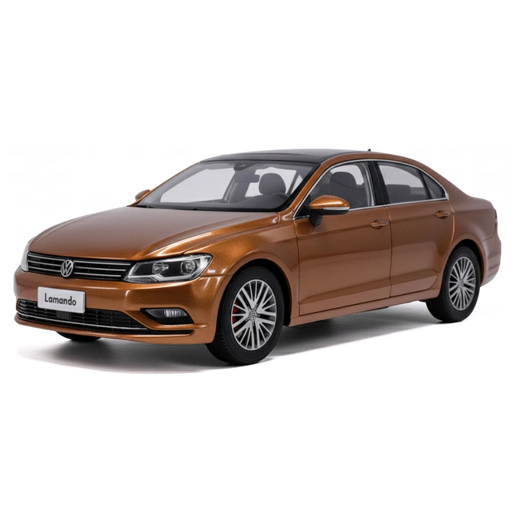 [OEM] 1:18 Volkswagen 2015 Lamando marron voiture miniature Die-Cast