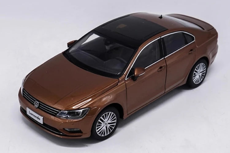 [OEM] 1:18 Volkswagen 2015 Lamando Brown Model Car Die-Cast
