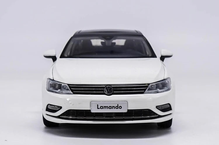 [OEM] 1:18 Volkswagen 2015 Lamando bianco modellino di auto Die-Cast