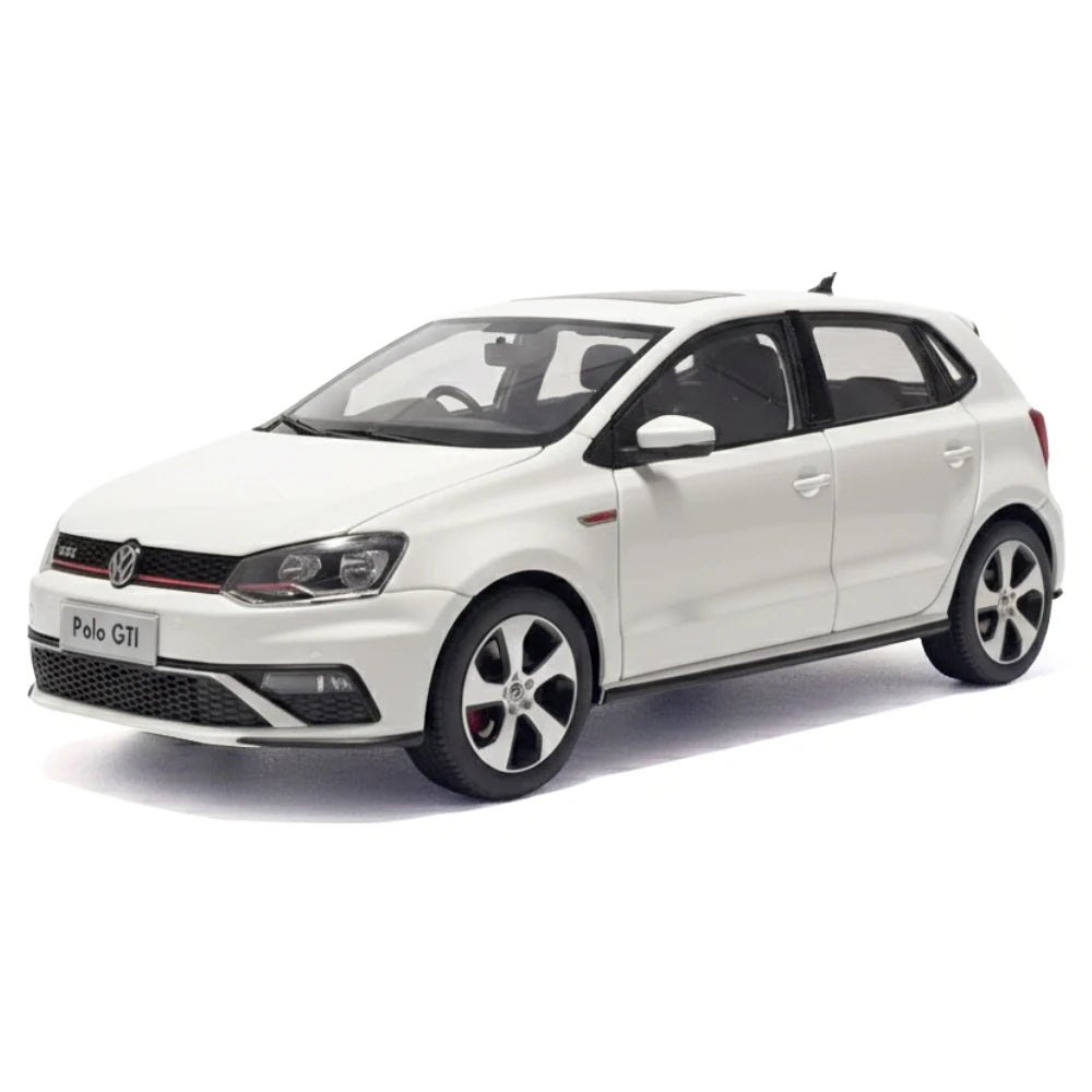 [OEM] 1:18 Volkswagen 2015 Polo 6R GTI White Model Car Die-Cast