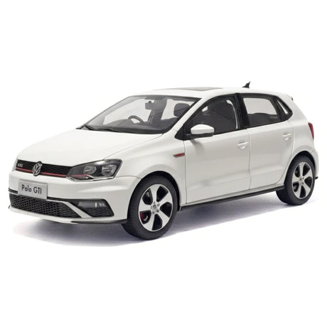 [OEM] 1:18 Volkswagen 2015 Polo 6R GTI White Model Car Die-Cast