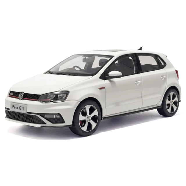 [OEM] 1:18 Volkswagen 2015 Polo 6R GTI White Model Car Die-Cast