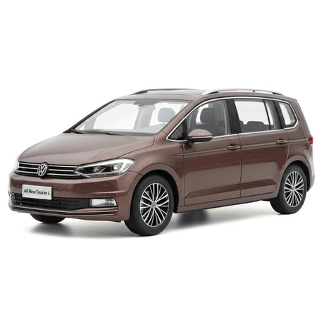 [OEM] 1:18 Volkswagen 2015 Touran L Brown Model Car Die-Cast