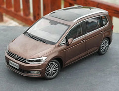 [OEM] 1:18 Volkswagen 2015 Touran L Brown Model Car Die-Cast