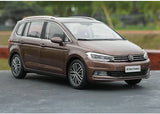 [OEM] 1:18 Volkswagen 2015 Touran L Brown Model Car Die-Cast