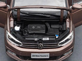 [OEM] 1:18 Volkswagen 2015 Touran L Brown Model Car Die-Cast