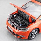 [OEM] 1:18 Volkswagen 2015 Touran L Orange Model Car Die-Cast