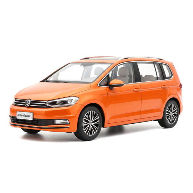 [OEM] 1:18 Volkswagen 2015 Touran L Orange Model Car Die-Cast