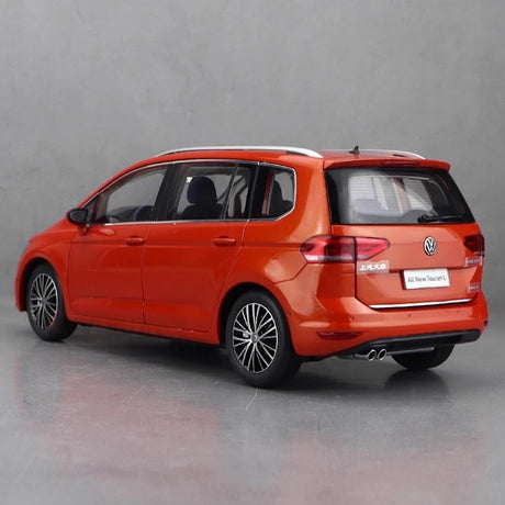 [OEM] 1:18 Volkswagen 2015 Touran L Orange Model Car Die-Cast