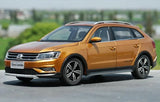 [OEM] 1:18 Volkswagen 2016 Cross Lavida Brown Model Car Die-Cast
