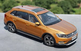 [OEM] 1:18 Volkswagen 2016 Cross Lavida Brown Model Car Die-Cast
