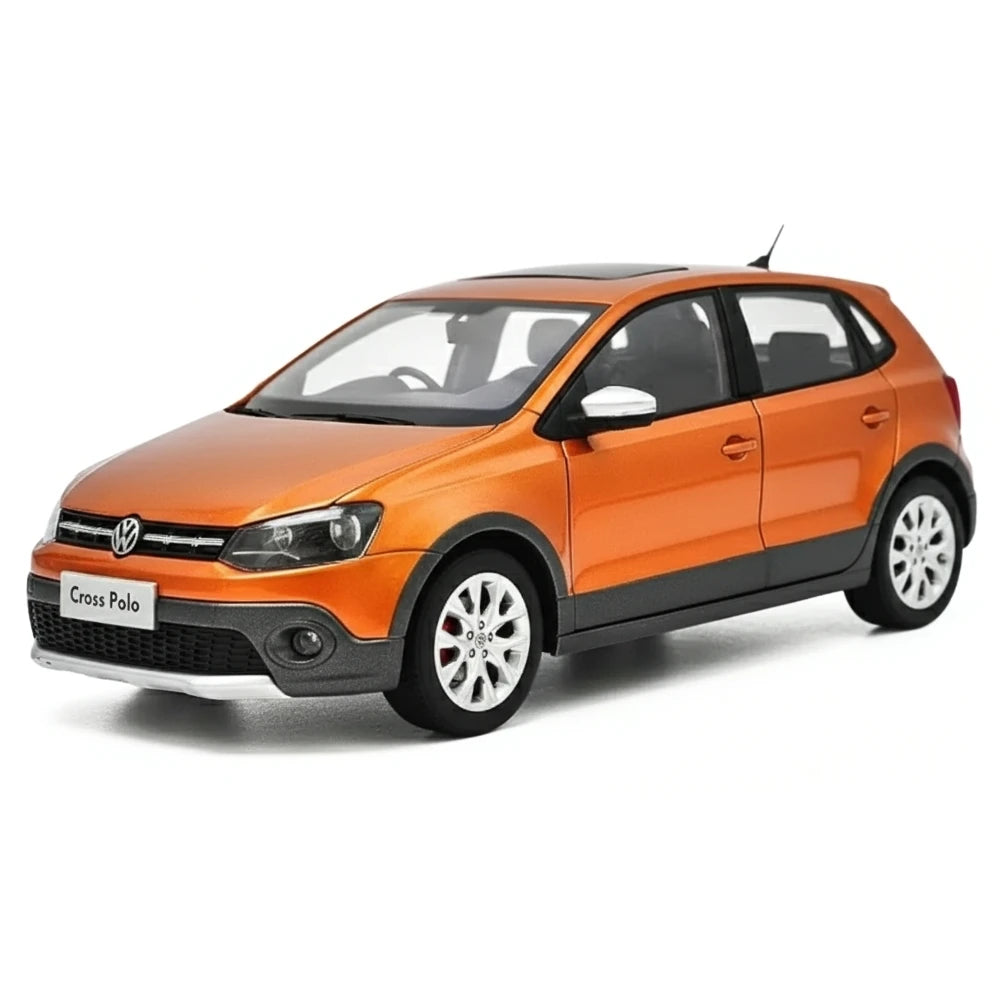[OEM] 1:18 Volkswagen 2016 Cross Polo Orange Model Car Die-Cast