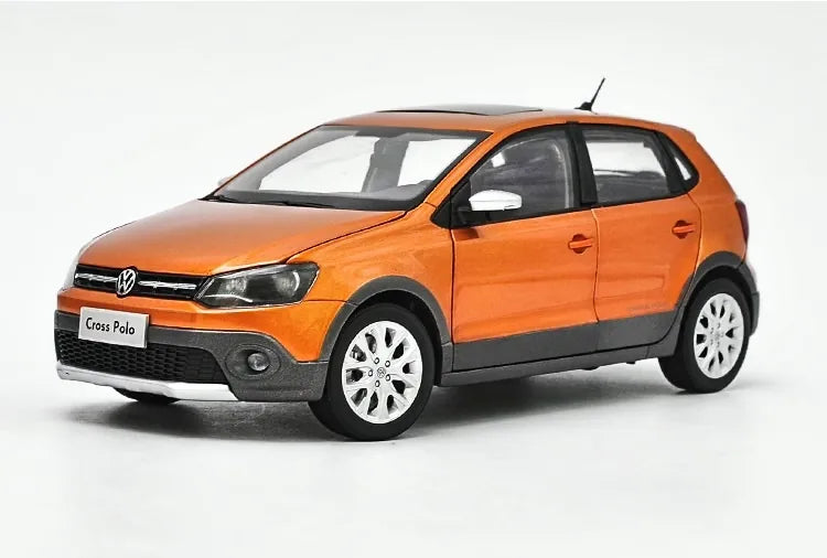 [OEM] 1:18 Volkswagen 2016 Cross Polo Orange Model Car Die-Cast