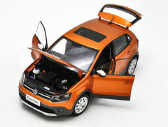 [OEM] 1:18 Volkswagen 2016 Cross Polo Orange Model Car Die-Cast