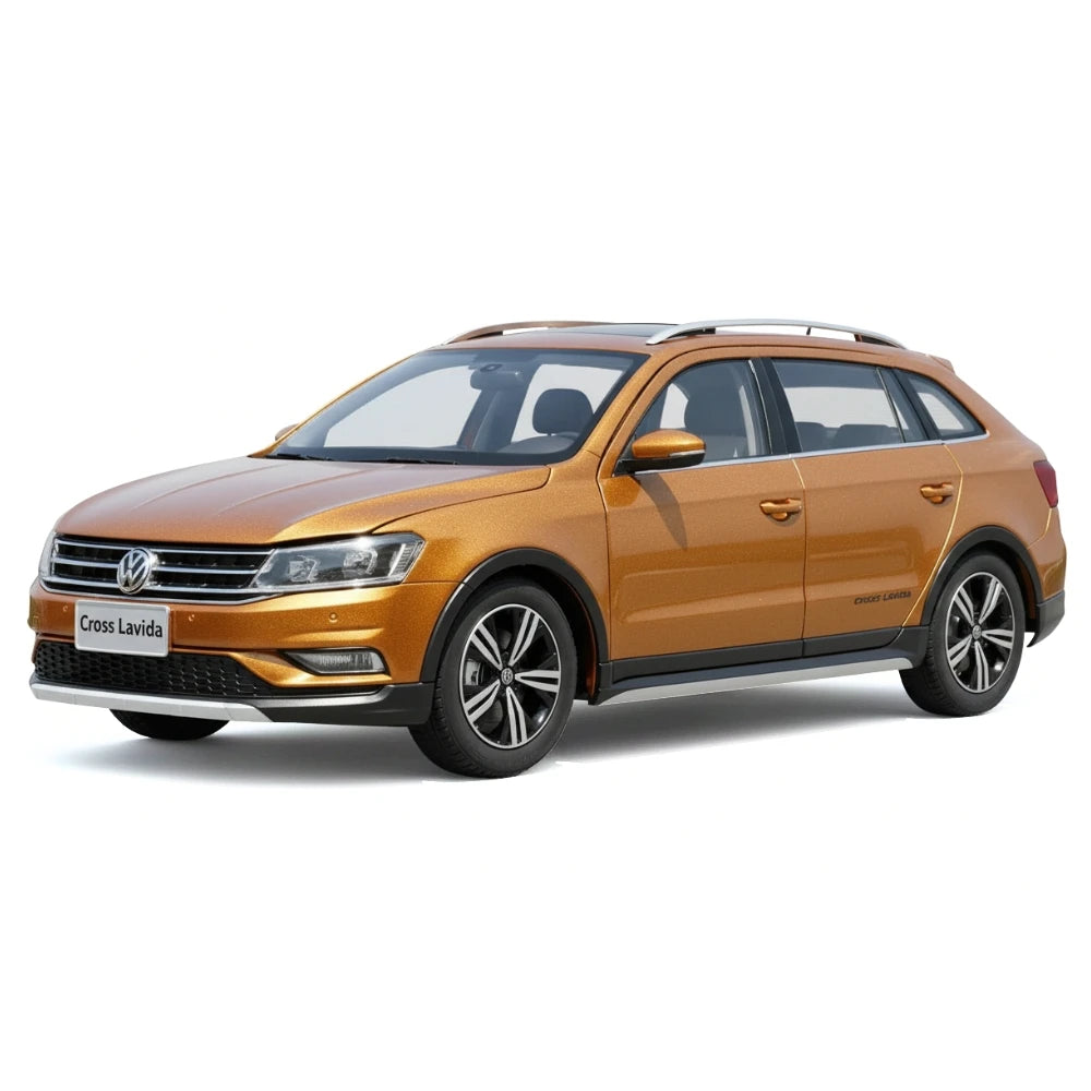 [OEM] 1:18 Volkswagen 2016 Gran Lavida Brown Model Car Die-Cast