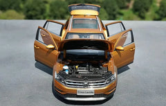 [OEM] 1:18 Volkswagen 2016 Gran Lavida Brown Model Car Die-Cast