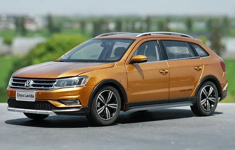 [OEM] 1:18 Volkswagen 2016 Gran Lavida marrone modellino di auto Die-Cast