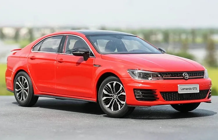 [OEM] 1:18 Volkswagen 2016 Lamando GTS rosso modellino di auto Die-Cast