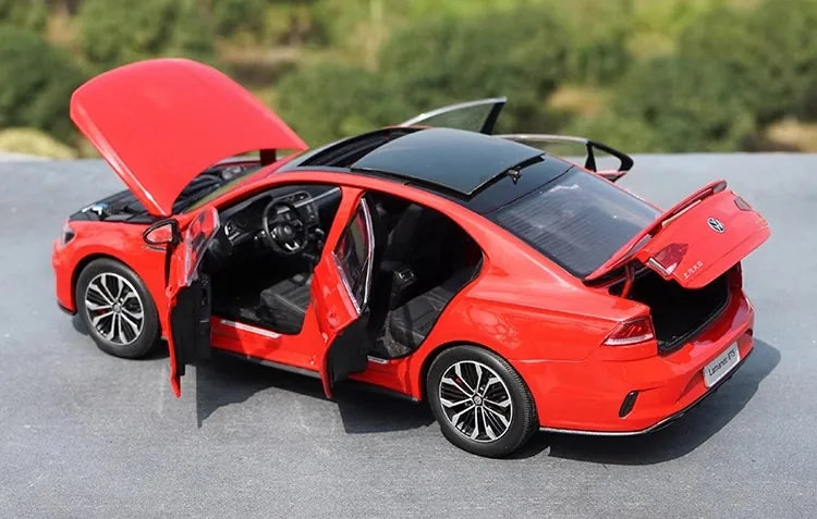 [OEM] 1:18 Volkswagen 2016 Lamando GTS Red Model Car Die-Cast