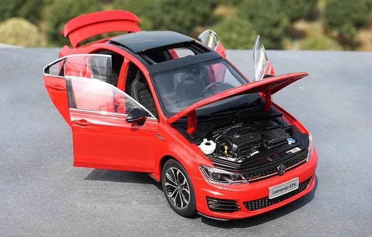 [OEM] 1:18 Volkswagen 2016 Lamando GTS rosso modellino di auto Die-Cast