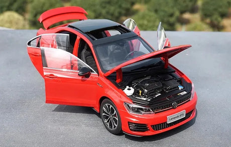 [OEM] 1:18 Volkswagen 2016 Lamando GTS Red Model Car Die-Cast
