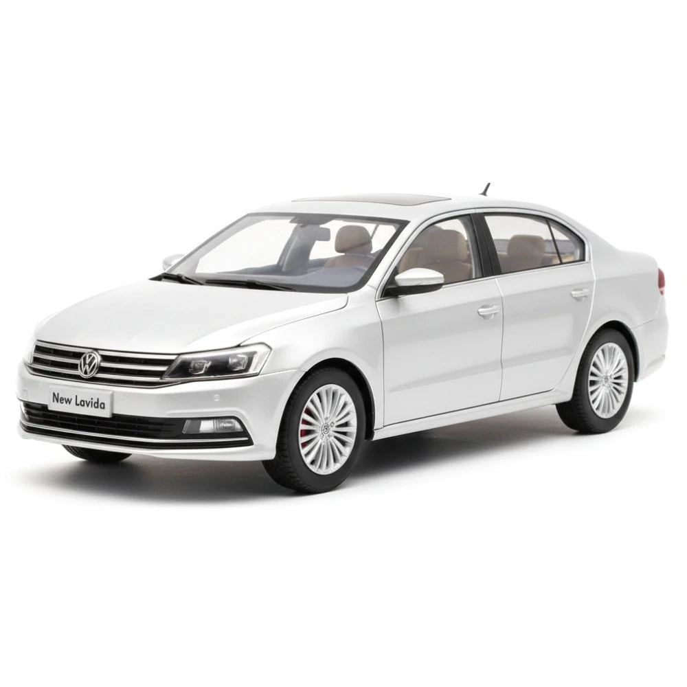 [OEM] 1:18 Volkswagen 2016 Lavida Silver Model Car Die-Cast