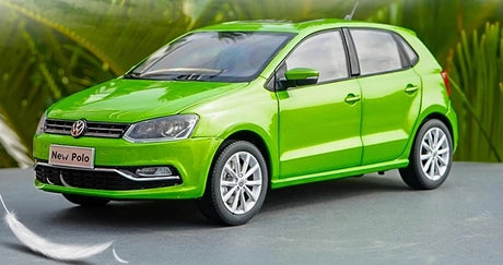 [OEM] 1:18 Volkswagen 2016 Polo Green Model Car Die-Cast